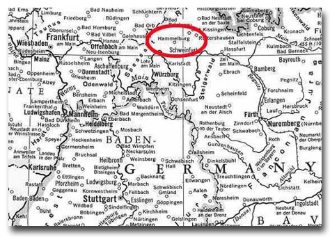Hammelburg Map